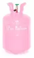 Helium Einwegflasche für 30 Ballons rosa