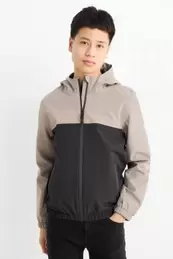 Regenjacke mit Kapuze - wasserdicht