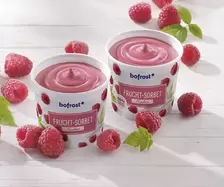 Frucht-Sorbet Himbeer