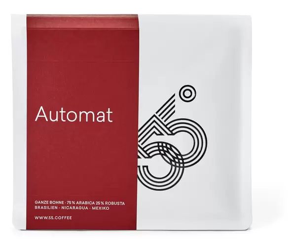 55 Degrees - Automat Caffè Crema - 250 g G...