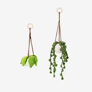 DIY-Häkelset für Hängepflanzen
