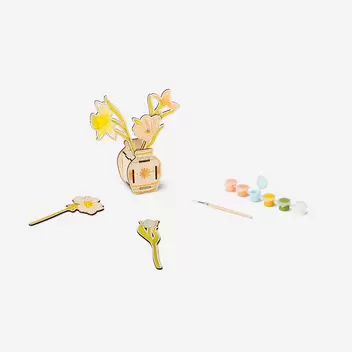 DIY Holz-Blumenstrauß