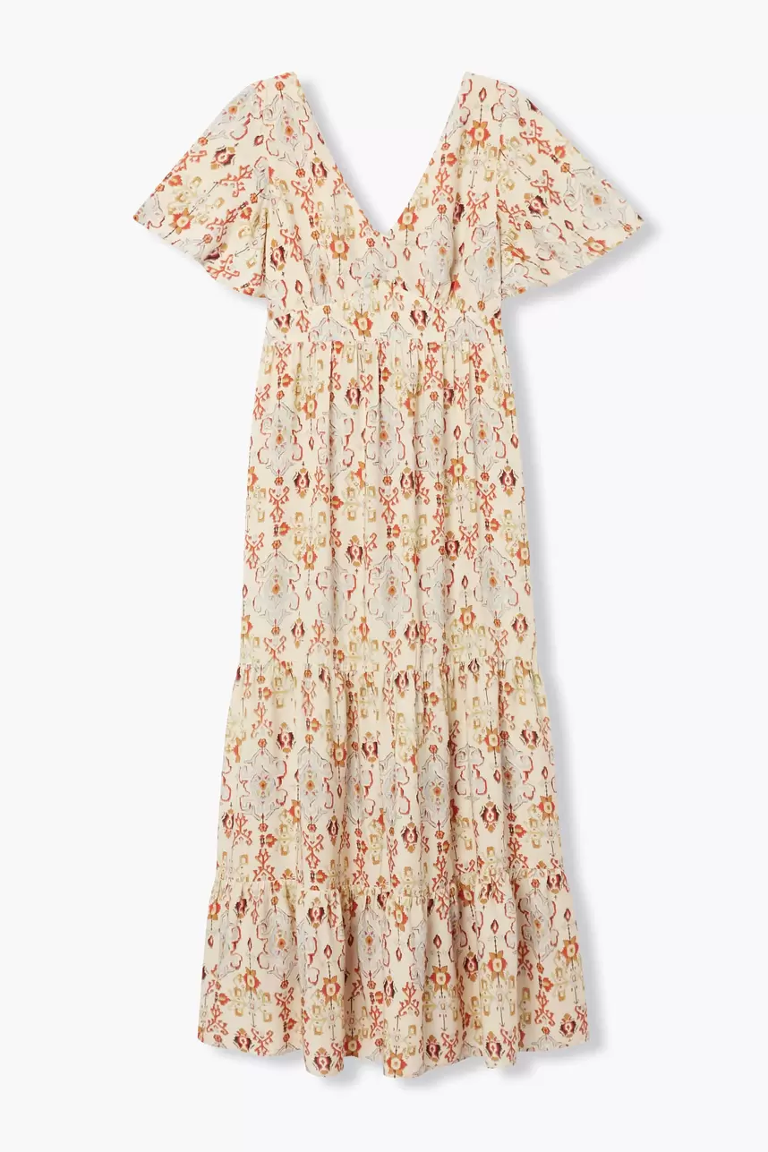 Maxikleid mit Rückendekolleté