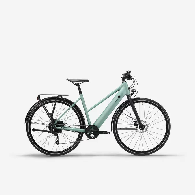 E-Bike City Trekking 28 Zoll LD500E LF Damen grün