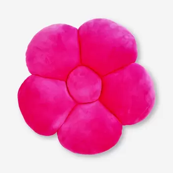 Rosa Blumen-Kissen