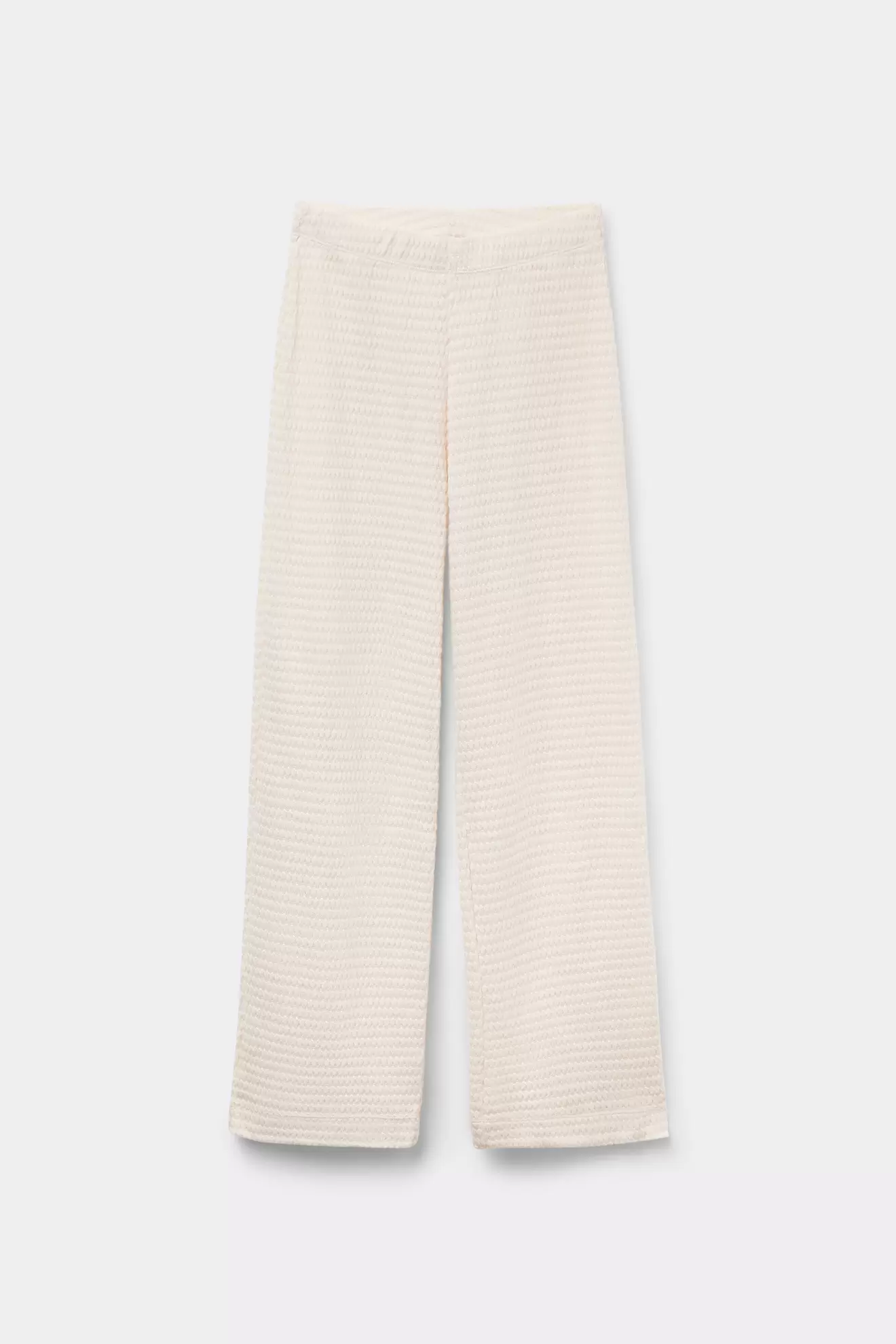 Lange Hose mit Lochmuster