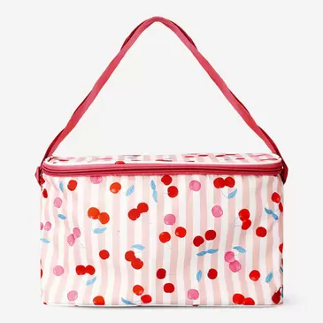 Kühltasche mit Beeren & Streifen