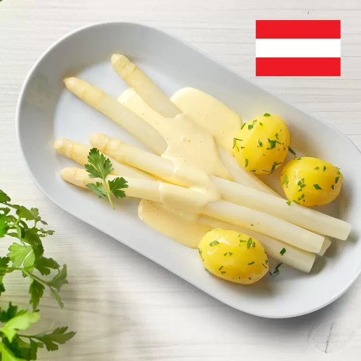 Spargel Gericht um nur €7,99