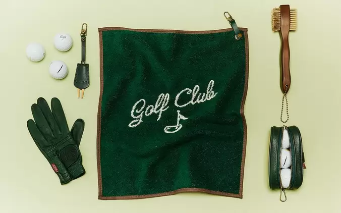 GOLF CLUB HANDTUCH