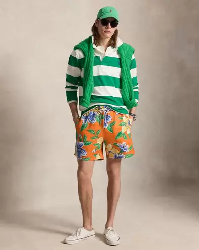 Badeshorts Traveler aus Leinen