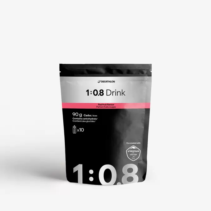 Energy Drink 1:0,8 Rote Früchte 1 kg Co-Produktion Decathlon CMA CGM