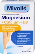 Tabletten Magnesium + Calcium + D3, 94 g