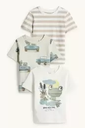 Multipack 3er - Frosch - Kurzarmshirt