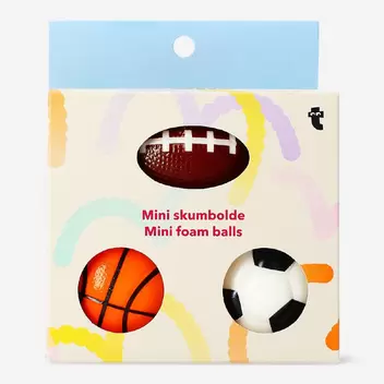 Mini-Schaumbälle - 3 Stk.