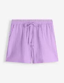 Shorts - Musselin - Rosa