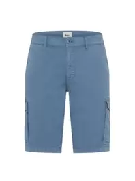 Cargoshorts Brazil mit Stretch und feinem Muster, Regular Fit