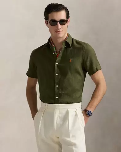 Custom-Fit Leinenhemd