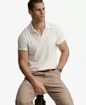 Frottee-Poloshirt