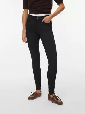 VMLUX Mid Rise Slim Fit Jeans