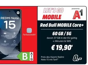 Xiaomi - Redmi Note 15, LTE, 256 GB, Glacier Blue, Dual SIM