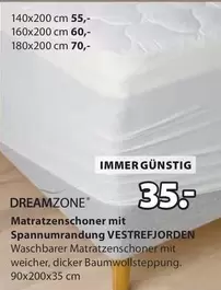 Matratzenschoner mit Spannrand