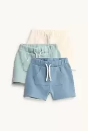 Multipack 3er - Baby-Shorts - strukturiert