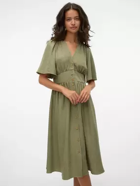 VMMELANEY Midikleid