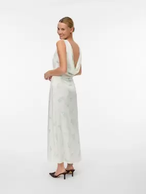 AWBILLIE Langes Kleid