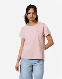 T-Shirt - Stickereien - Rosa