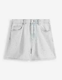 Jeansshorts - Regular Fit - Hellblau