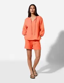 Shorts - Musselin - Orange