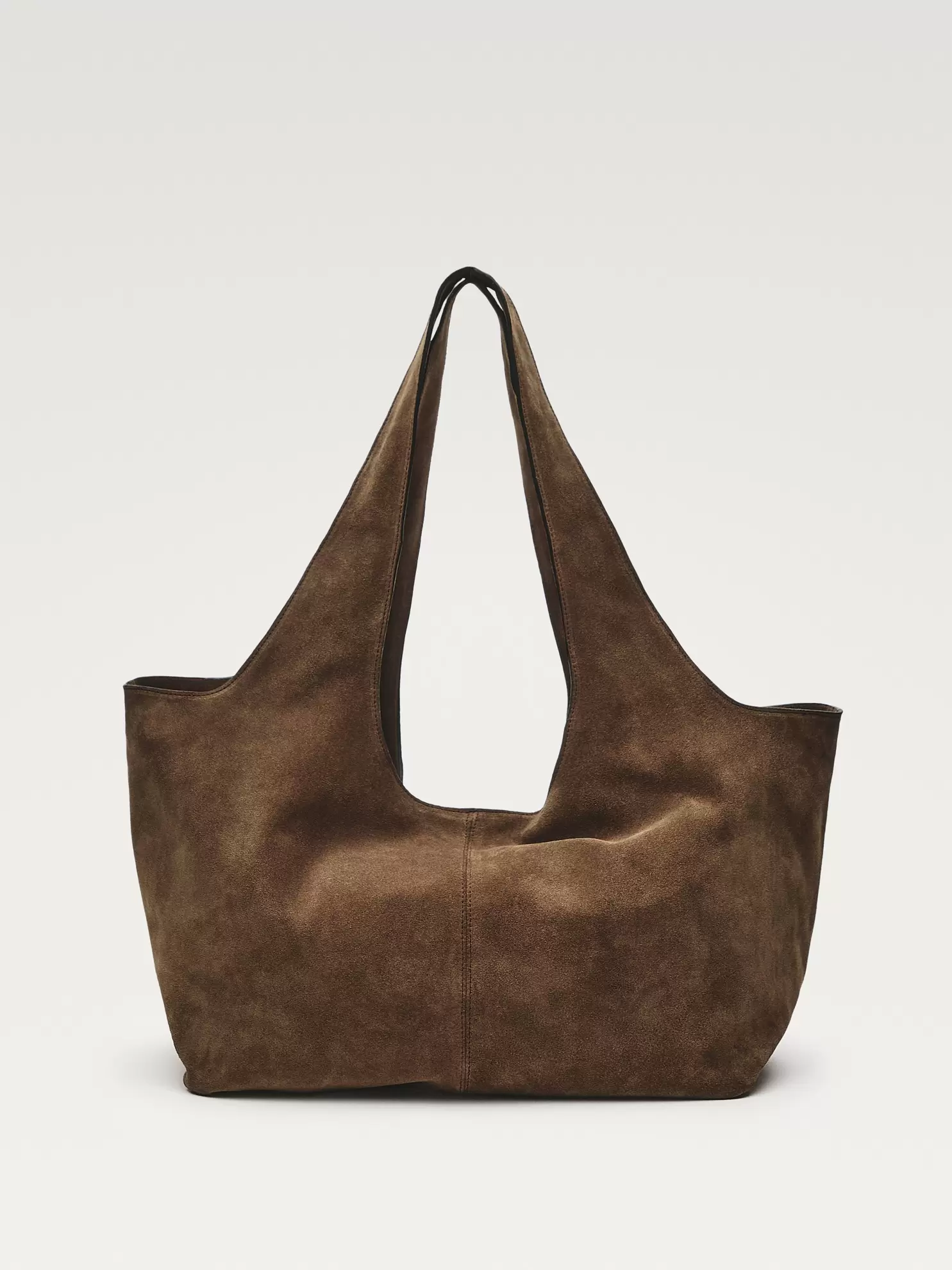 Maxi-Shopper aus Rauleder