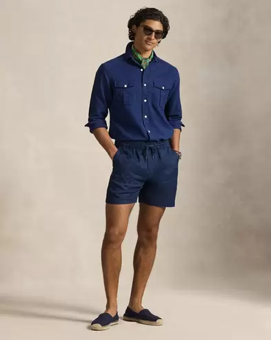 Leinenshorts Polo Prepster
