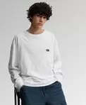 Langärmliges T-Shirt mit Tasche