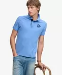 Piqué Monogram Poloshirt