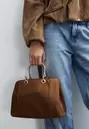 Shopper mit Metallgriff