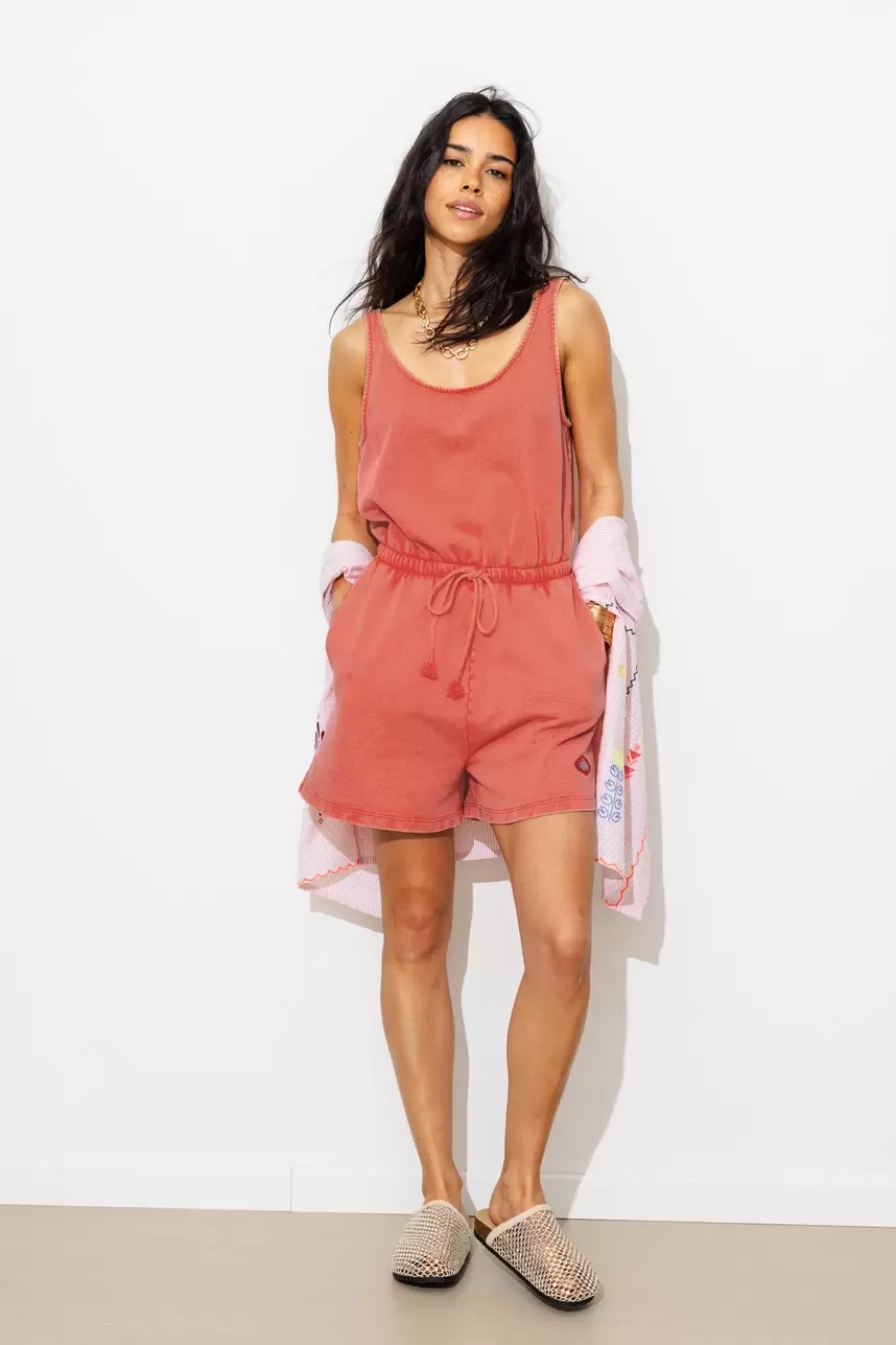 Jumpsuit aus Molton