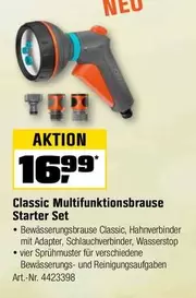 Classic Multifunktionsbrause Starter Set