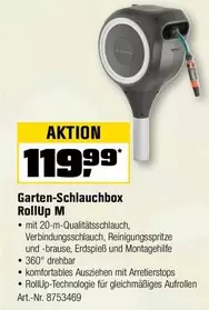 Garten-Schlauchbox RollUp M
