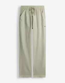 Hose - Leinen-Mix - Grün