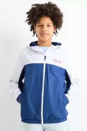 Jacke mit Kapuze - wasserabweisend