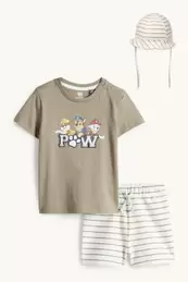 PAW Patrol - Chase, Marshall - Baby-Outfit - 3 teilig