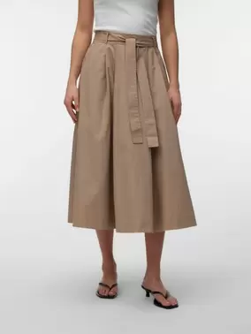 AWLIVA Hohe Taille Midirock