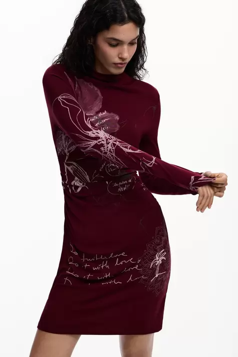 Schillerndes kleid