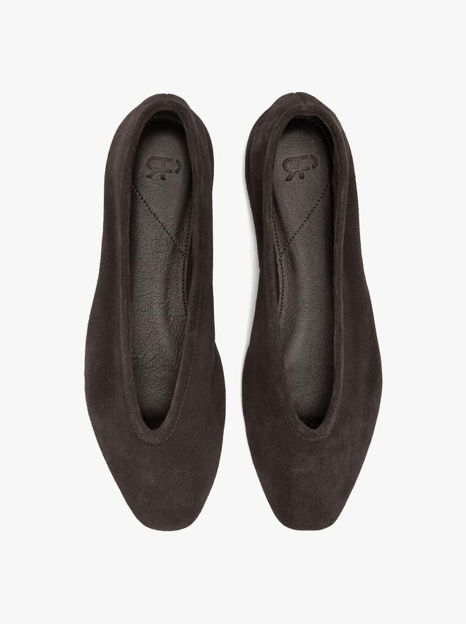 Ballerinas aus Wildleder