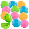 Playtastic 12er-Set wiederverwendbare Wasserbomben, selbstschließend, Ø 6,5 cm