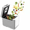 Rosenstein & Söhne Elektrischer Kompostierer mit LCD-Display, 1,5 Liter, 350 W, Autoclean