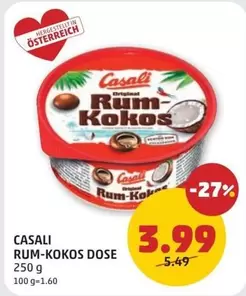 Rum-Kokos Dose