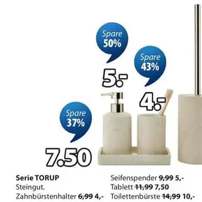 Serie TORUP Steingut