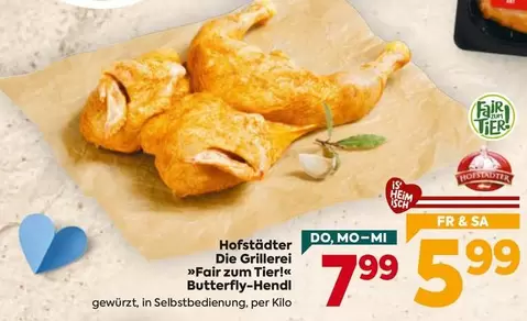 Butterfly-Hendl